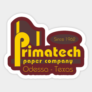 Primatech Paper Company v2 Sticker